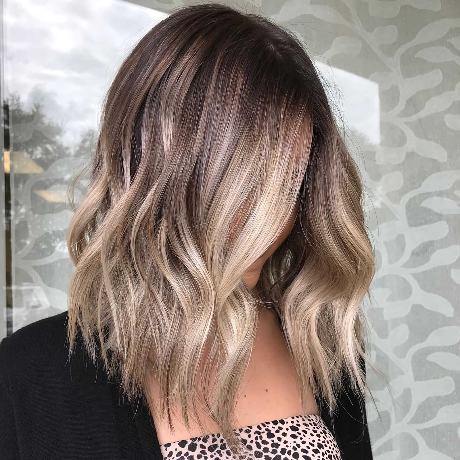 balayage coloring for short hair