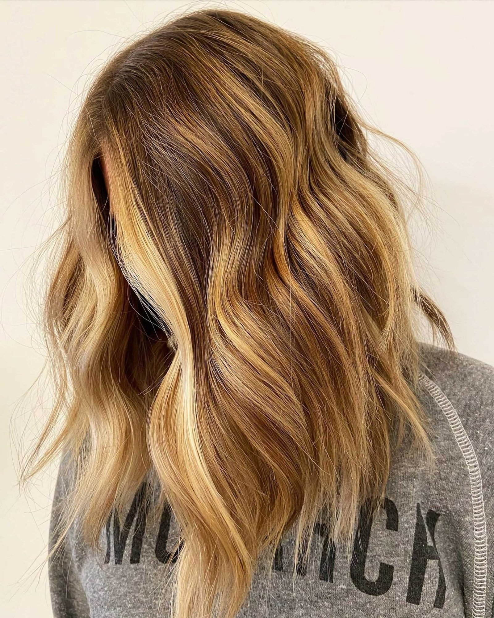 golden balayage