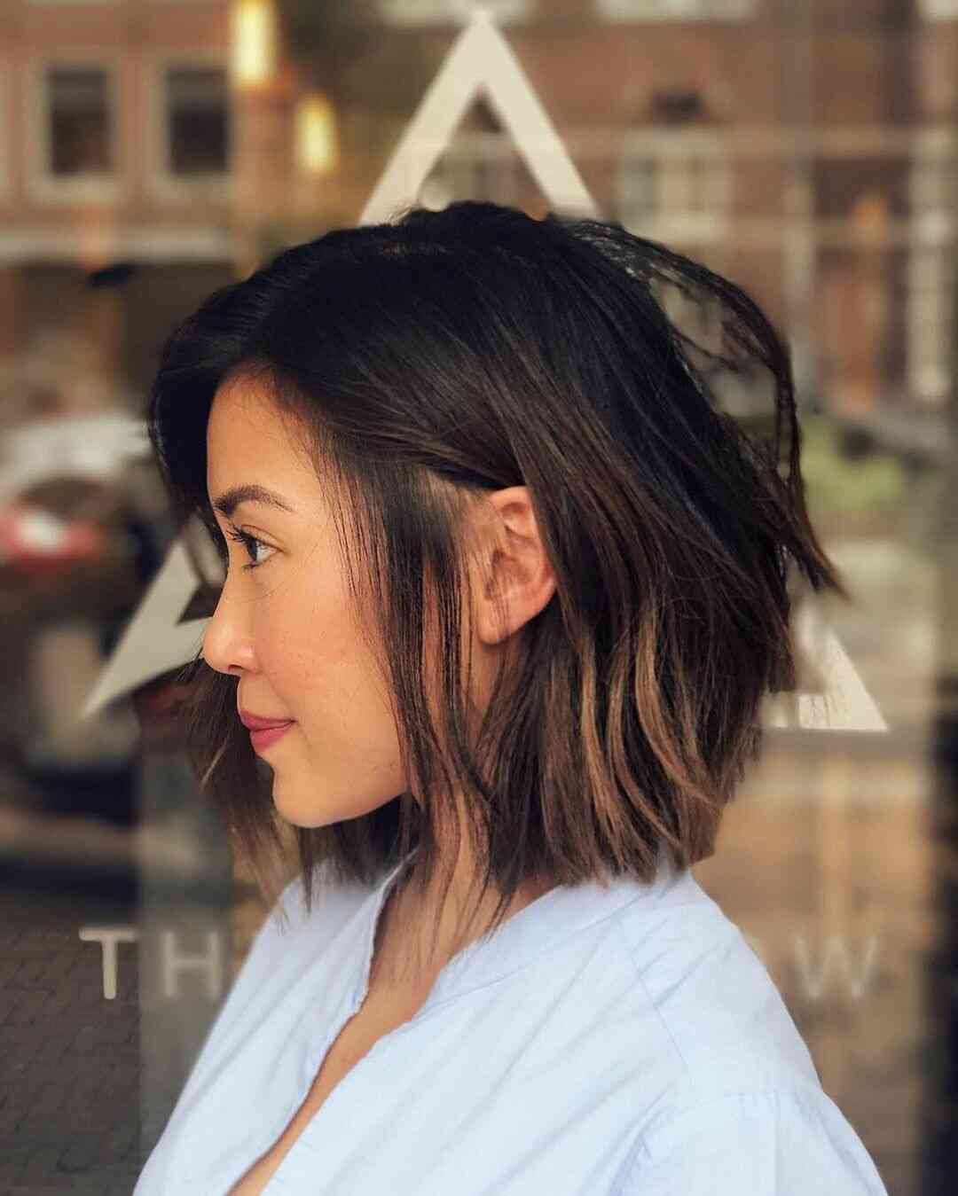 fashionable ombre for short hair