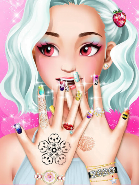 Nail Salon: Nail Designs Nail Spa Games for Girls